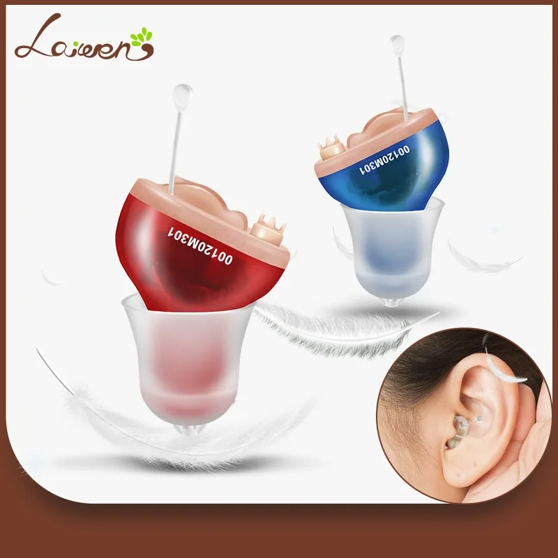 Ub0052140aad34199a2c486e3e3ef8780V.jpg Hearing Aid Adjustable Wireless Mini CIC Left/right Ear Best Sound Amplifier