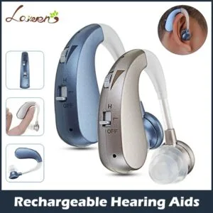 Rechargeable Mini Digital Hearing Aid for Elderly