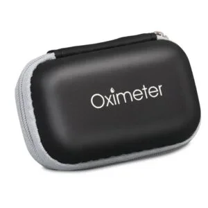 Portable EVA Neutral Finger Oximeter Zipper Bag