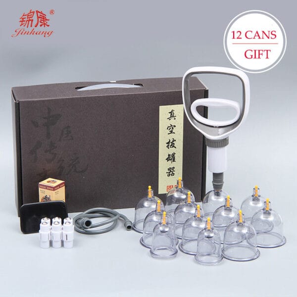 Cans Vacuum Cupping Massage Set For Body Massager