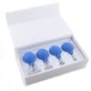 Massage Vacuum Cupping Cups Set Rubber Head