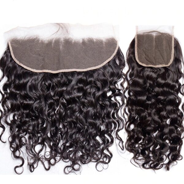 Water Wave Closure Human Hair