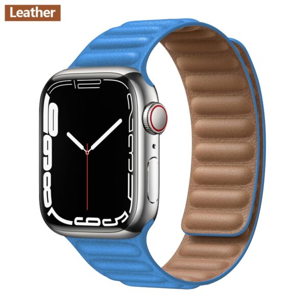 Leather Link For Apple Bracelet Watch