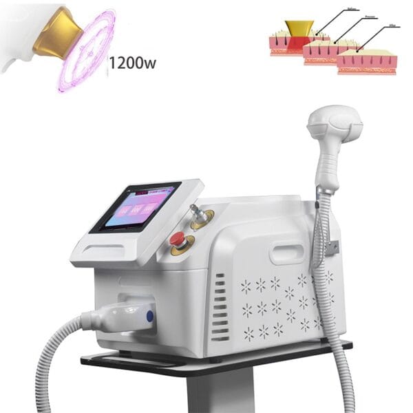 Laser hair removal machine with permanent effect