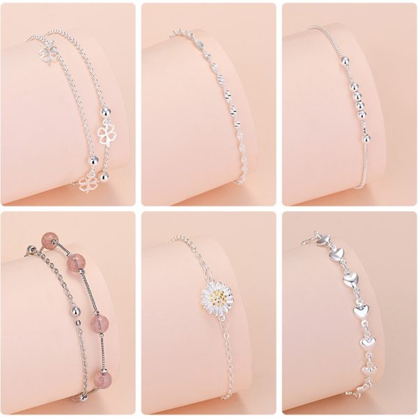 Lucky Bead Charm Bracelet For Women Chain Bracelets