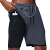 Running Shorts Men Fitness Gym Training Sports Shorts