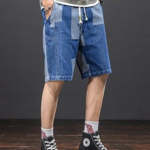 Summer Denim Shorts Men