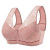 Push Up Bra for Women Lace Gather Non Wired